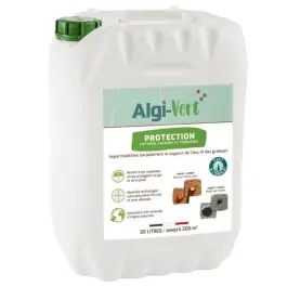 Prix Cassé Hydrofuge et Oléofuge pour Toitures, Façades, Terrasses Algi-Vert, 20 L