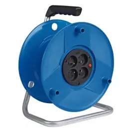 Enrouleur Électrique Vide ⌀ 290 mm 4 prises Brennenstuhl 1200011 Remise