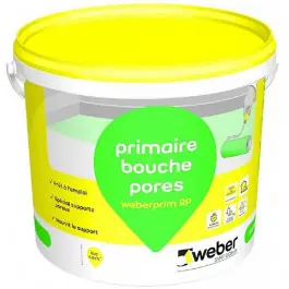 Primaire d‘Adhérence Bouche Pores Sol Weberprim RP Vert Clair 12kg Nouveauté