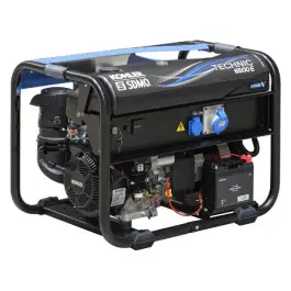 Groupe Électrogène Monophasé 6300W Kohler SDMO Technic 6500 E C5 Commander Vite