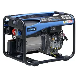Achat Immédiat Groupe Électrogène Triphasé 6,5kVA Kohler SDMO Diesel 6500 TE XL C5