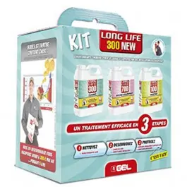 Kit traitement des installations de chauffage GEL Long Life 300 Prix Bas