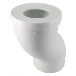 Pipe WC orientable PVC Nicoll 1PWOR, Ø100mm Prix Choc