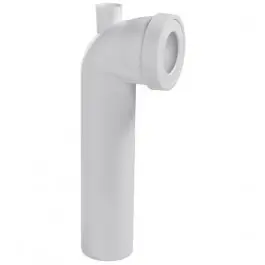Pipe WC Coudée Rigide Wirquin Ø100 mm Femelle Longue 71060201 Dernière Chance