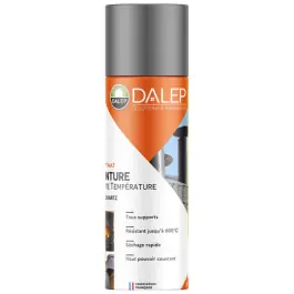 Peinture Aérosol Haute Température Dalep Gris Quartz Aspect Mat 400 ml Bon Marché