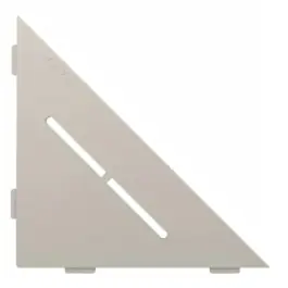 Must-Have Etagère d‘Angle de Douche Schlüter-Shelf-E-S1 Pure 210x210mm Crème