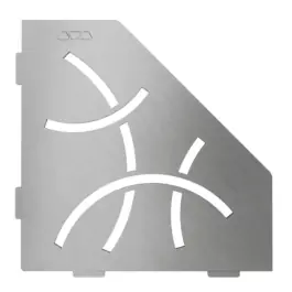 Etagère d‘Angle de Douche Schlüter-Shelf-E-S2 Curve 195x195 Inox Expédition Rapide