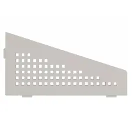 Etagère d‘Angle de Douche Schlüter-Shelf-E-S3 Square 154x295mm Grège Offre Exclusive