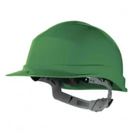 Casque de Chantier DeltaPlus Zircon 1 Vert, Taille Ajustable Jusqu'à Épuisement Des Stocks