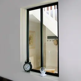 Verrière d‘Atelier Alu Noir Kit 2 Carreaux 1080 x 632 mm Seulement Aujourd'hui