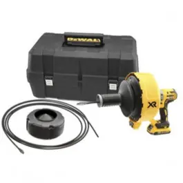 Offre Exclusive Déboucheur de Canalisation Sans Fil Dewalt XR 18V 2Ah, DCD200D1
