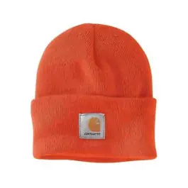 Bonnet Carhartt Watch Hat A18 Bright Orange Paiement Sécurisé