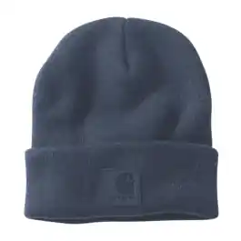 Bonnet Carhartt Black Label Watch Hat 101070 Navy Usine Directe