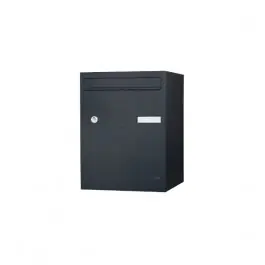Prix Promo Boîte aux Lettres et Colis 1 porte Anthracite, Renz Atout