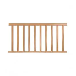 Garde corps en hêtre main-courante sans gorge, section de 250 cm Prix Promo