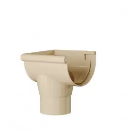 Naissance Extrémité Gauche à Coller MEP Gouttière 25cm 25NGCS Sable Soldes
