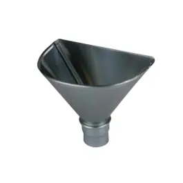 Solde Cuvette Demi-Ronde Zinc à Coller de Face, Diam 100 mm