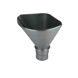 Pas Cher Cuvette Demi-Ronde Zinc à Coller d‘Angle, Diam 80 mm