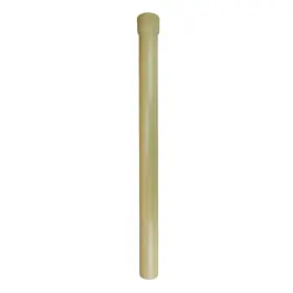 Promotion Dauphin Droit Gouttière en Fonte Couleur Sable Diam 100 mm, 1m