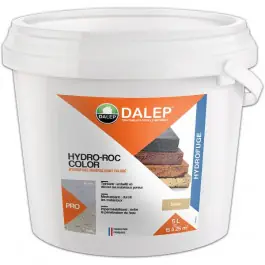 Hydrofuge Coloré Minéralisant Dalep Hydro-Roc Color Sable Bidon 5L Seulement Aujourd'hui