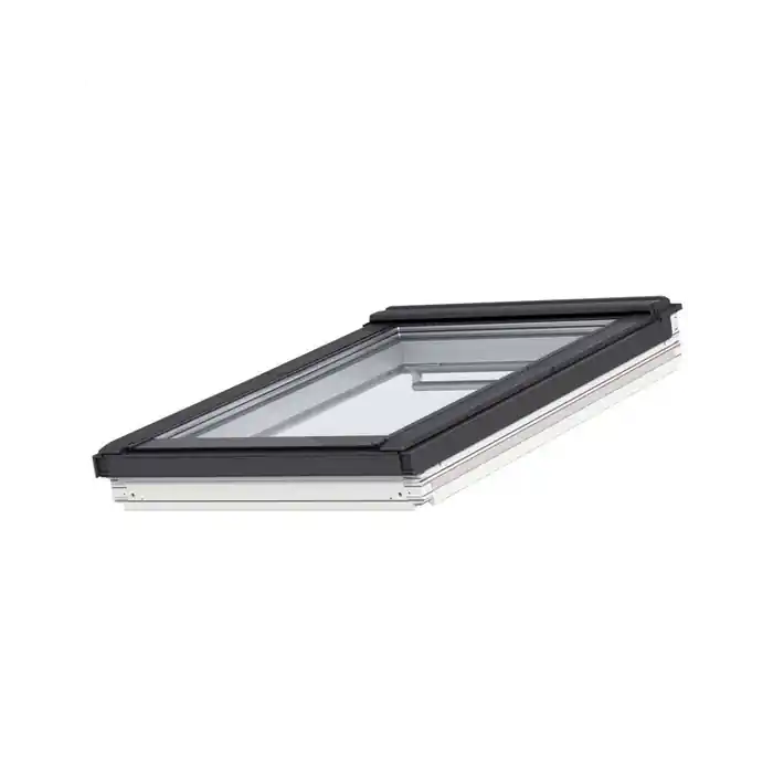 Fenêtre de toit VELUX GBL 2015 pour toitures à faible pente, vitrage triple, finition laquée blanche Authentique