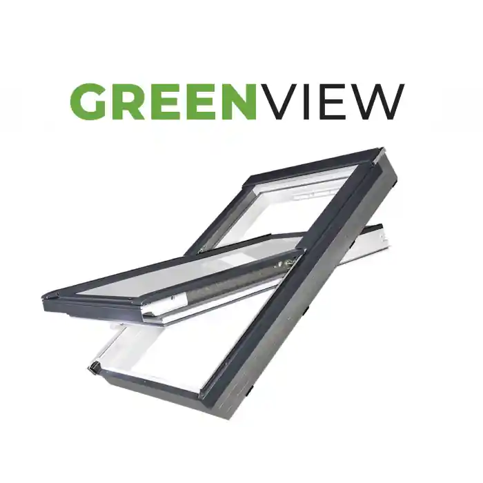 Populaire Fenêtre de toit FAKRO PTP-V P50 ABMX GreenView Triple vitrage PVC