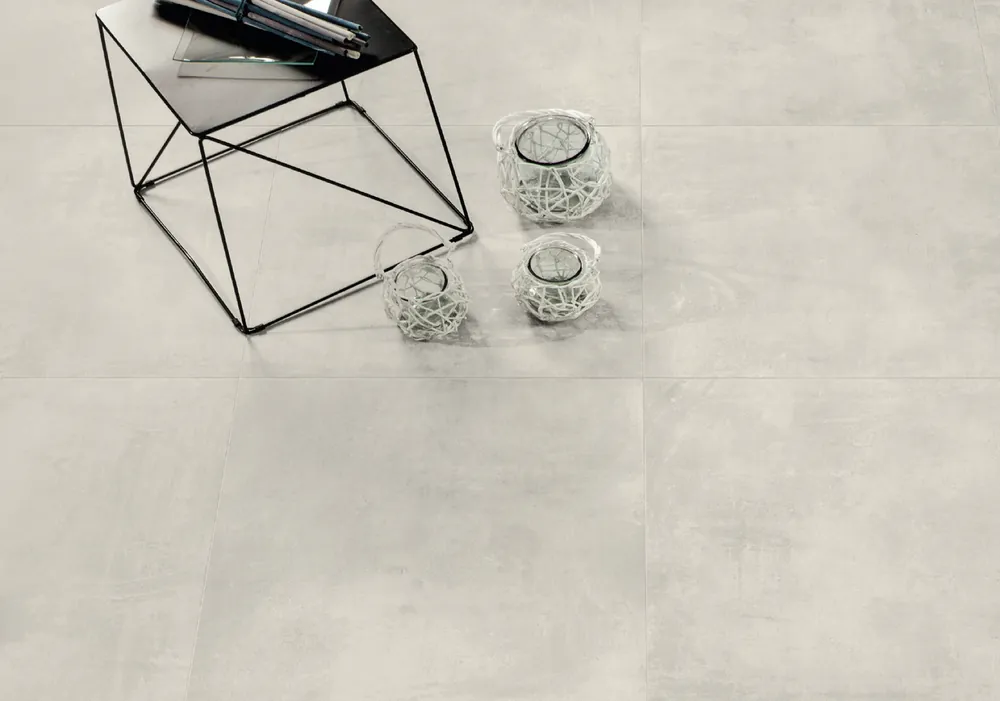 Carrelage effet béton 60X60 NICE BIANCO rectifié Petit Prix