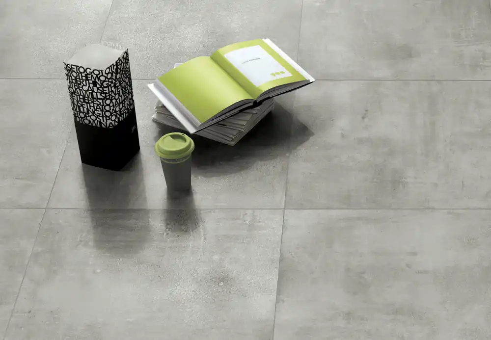 Carrelage effet béton 60X60 NICE GRIGIO rectifié semi brillant Nouvel Arrivage