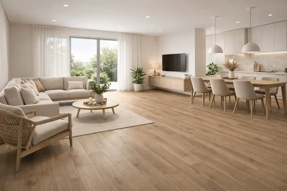 Carrelage effet bois LINFA MIELE rectifié 20X120 Prix Bas