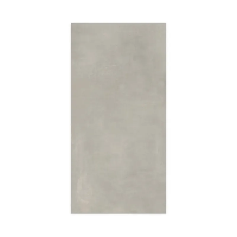 Offre Exclusive Carrelage effet Béton Gris Brume 240x120x0,9 cm Mat Gravino - Mur intérieur