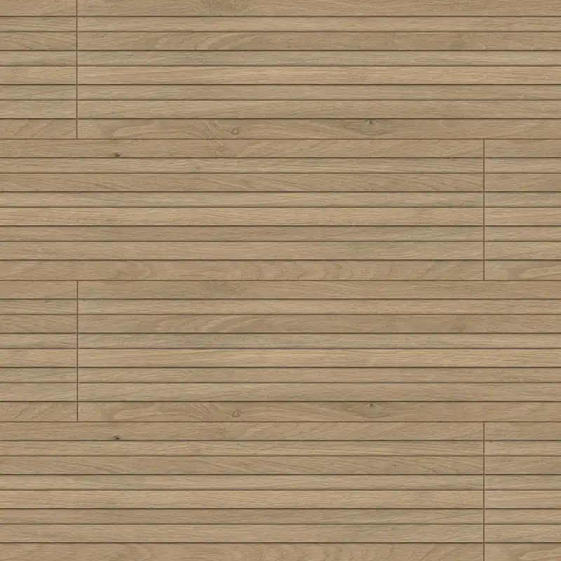 Carrelage effet Bois 3D Chêne Perla Linea 120x18,5x0,9 cm Mat Cedrano - Mur intérieur Commander Maintenant