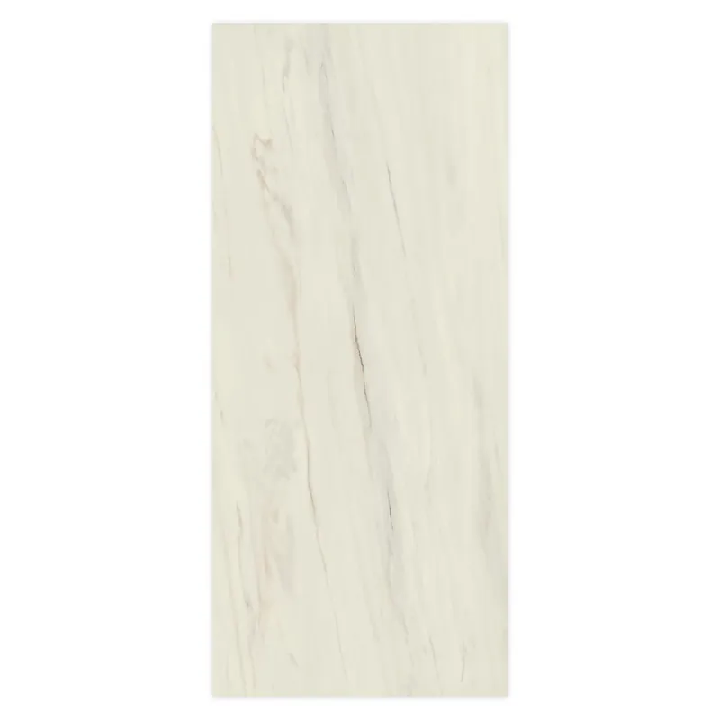 Populaire Carrelage effet Marbre Blanc Aurora 278x120x0,6 cm Mat Magnaro - Mur intérieur
