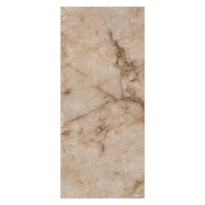 Carrelage effet Marbre Rose Sand 278x120x0,6 cm Brillant Sorvella - Mur intérieur Solde