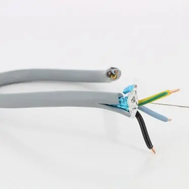 Câble Électrique Rigide Blindé 3G 2.5 mm² - Blanc Expédition Rapide