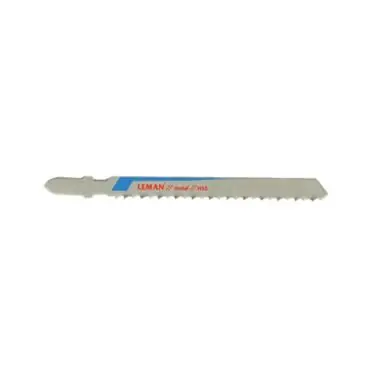 3 Lames de scie sauteuse - 75mm Pas 3mm - HSS métal/PVC - LEMAN Haute Qualité