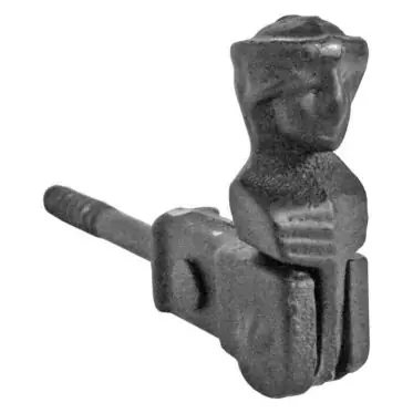 Quantité Limitée Arrêt bergère à vis noir L. 115 mm
