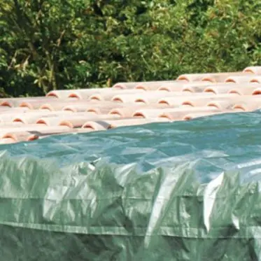 Vente Directe Bâche de protection pro 240g/m² avec oeillets 100 et renfort d‘angles