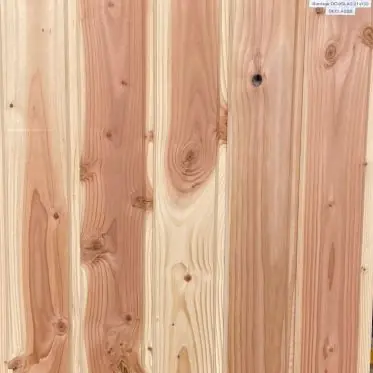 Bardage Douglas Naturel choix C/D - LUNEA 20x135mm Meilleure Vente