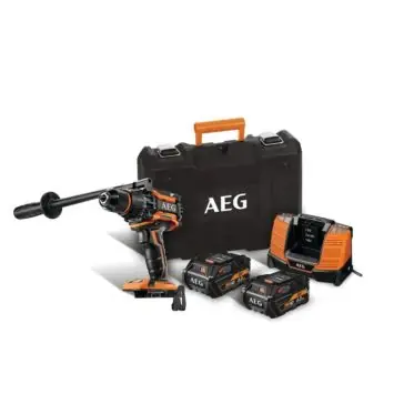 Top Vente Perceuse Sans Fil Brushless 18V + Chargeur et 2 Batteries 6 Ah
